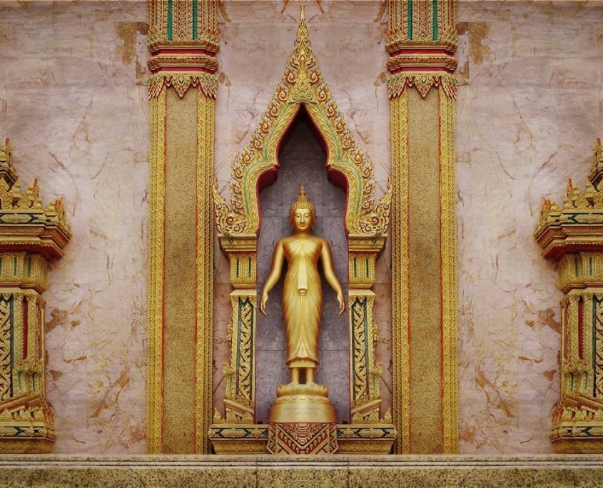 Burasari Thai Art Wat Chalong Buddha Alessio Cocchi